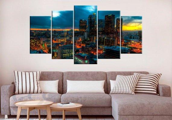 Los Angeles California Large – Nature Canvas Wall Art