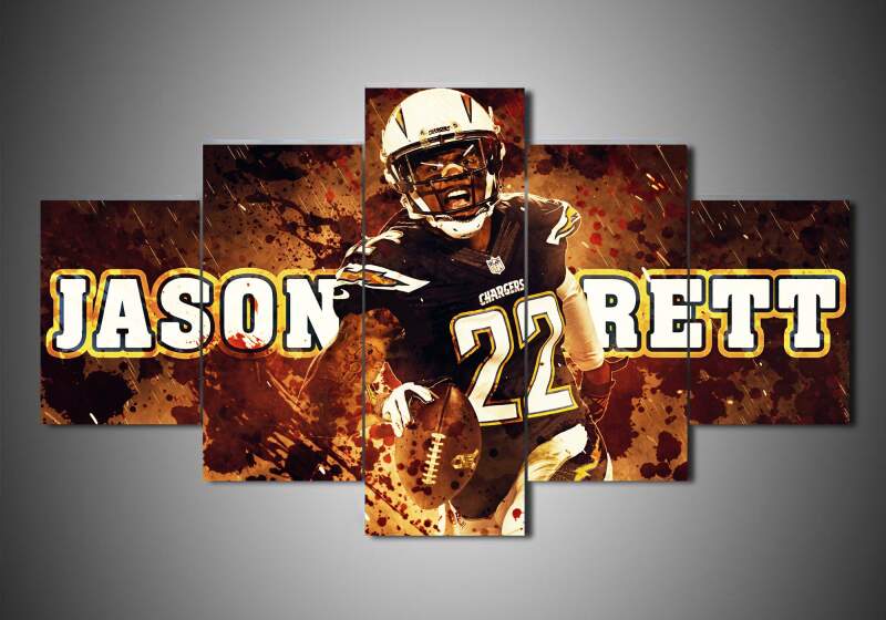Los Angeles Chargers – Jason Verrett – Sport Canvas Wall Art