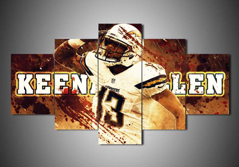 Los Angeles Chargers – Keenan Allen – Sport Canvas Wall Art