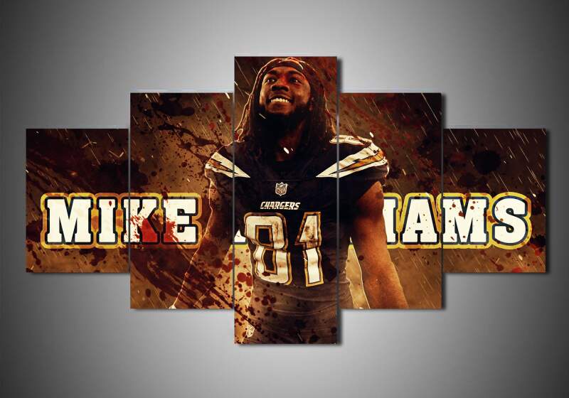 Los Angeles Chargers – Mike Williams – Sport Canvas Wall Art