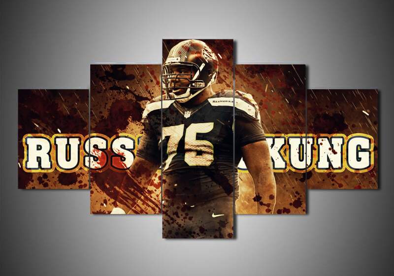 Los Angeles Chargers – Russell Okung – Sport Canvas Wall Art