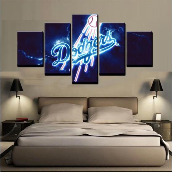 Los Angeles Dodgers Baseball – Sport Canvas Wall Art