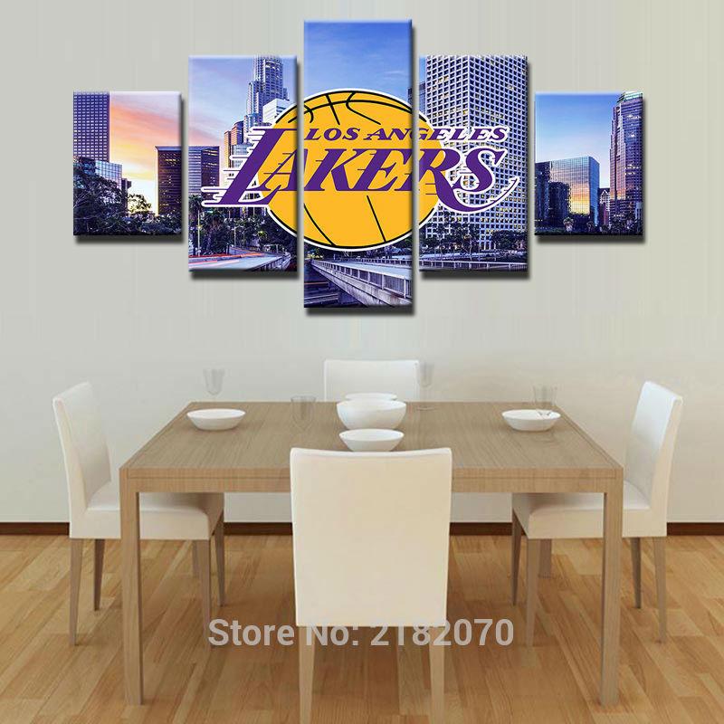Los Angeles Lakers Basketball – Sport Canvas Wall Art
