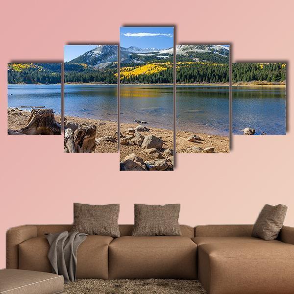 Lost Lake Along The Kebler Pass – Nature Canvas Wall Art
