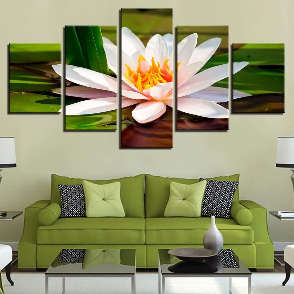 Lotus Flower – Nature Canvas Wall Art