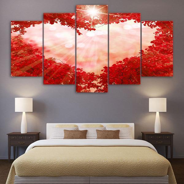 Love 01 – Abstract Canvas Wall Art
