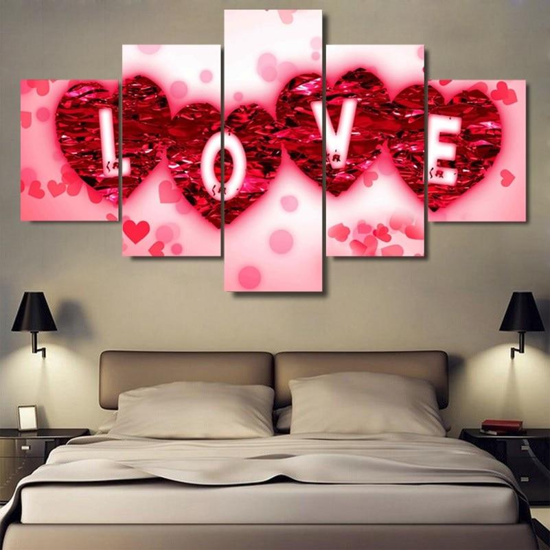 Love 05 – Abstract Canvas Wall Art
