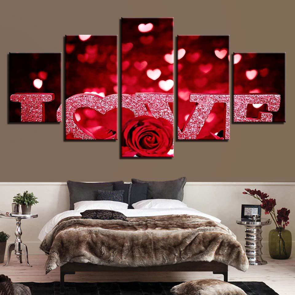 Love 6 – Abstract Canvas Wall Art