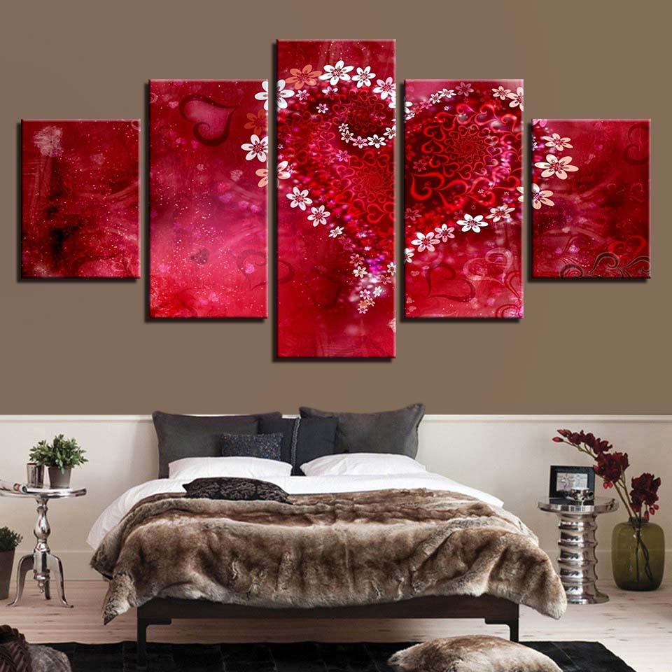 Love 7 – Abstract Canvas Wall Art