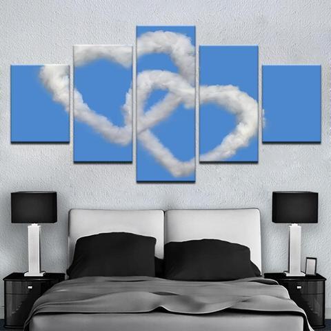Love Clouds – Abstract Canvas Wall Art