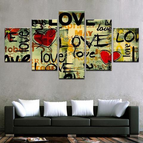 Love Months – Abstract Canvas Wall Art