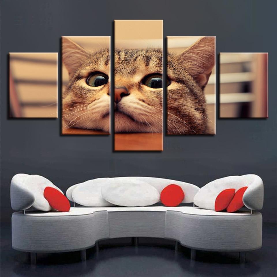 Lovely Cats 01 – Animal Canvas Wall Art