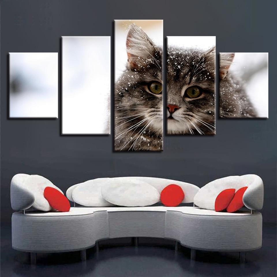 Lovely Cats 02 – Animal Canvas Wall Art