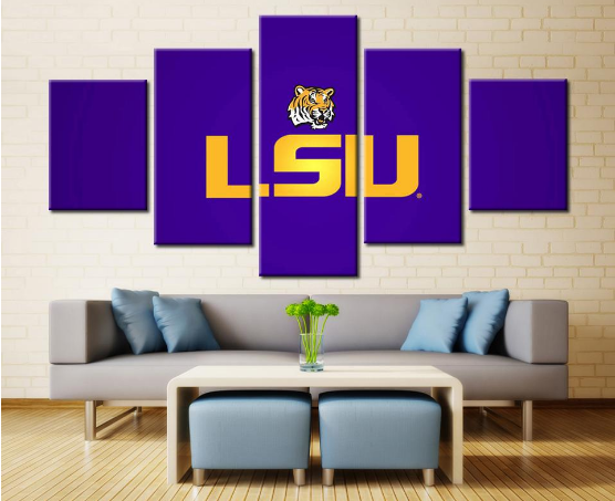 Lsu Tigers Football Team Sport – Canvas Wall Art