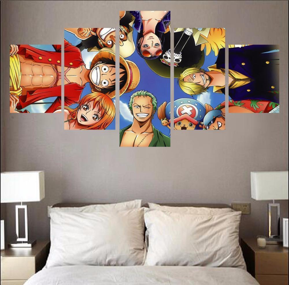 Luffy Gangs One Piece Anime – Canvas Wall Art