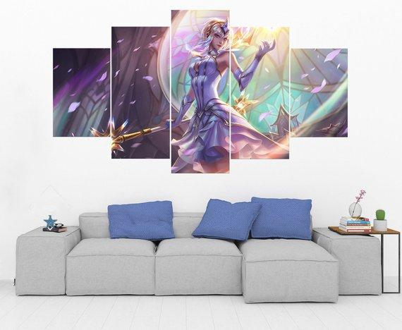 Lux – League Of Legends – Gaming ] Canvas Wall Art