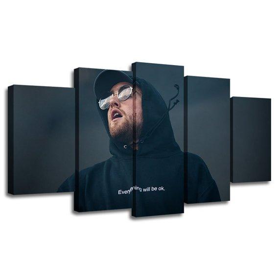 Mac Miller 3 Music – Canvas Wall Art