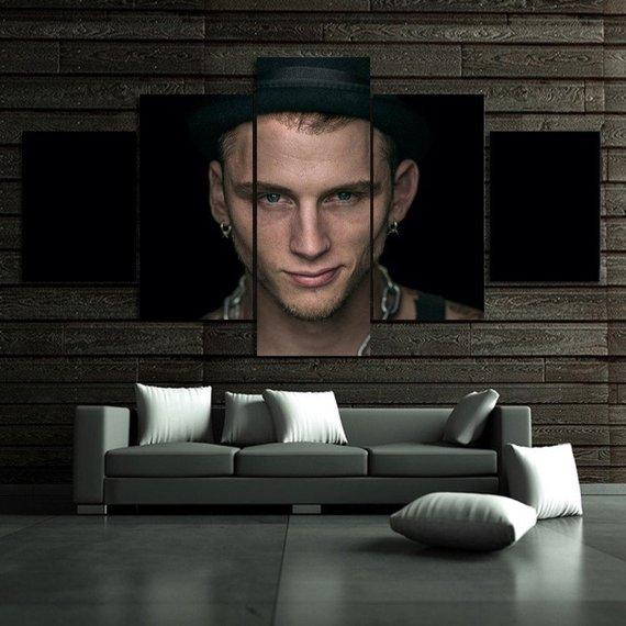 Machine Gun Kelly – Famous Person Canvas Wall Art