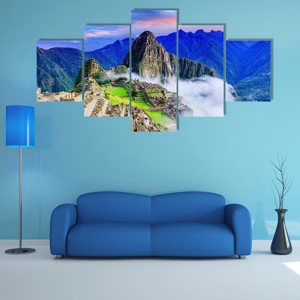 Machu Picchu In Peru – Nature Canvas Wall Art