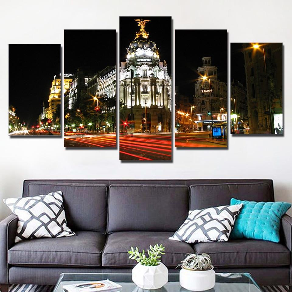 Madrid City – Nature Canvas Wall Art