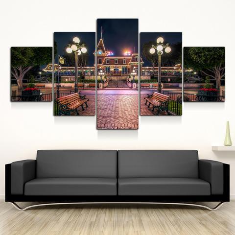 Magical Home – Cartoon Canvas Wall Art