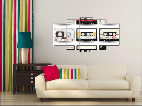 Magnetic Cassette – Music Canvas Wall Art