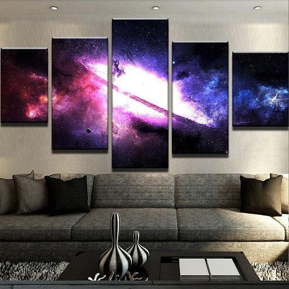 Majestic Nebula Galaxy – Space Canvas Wall Art