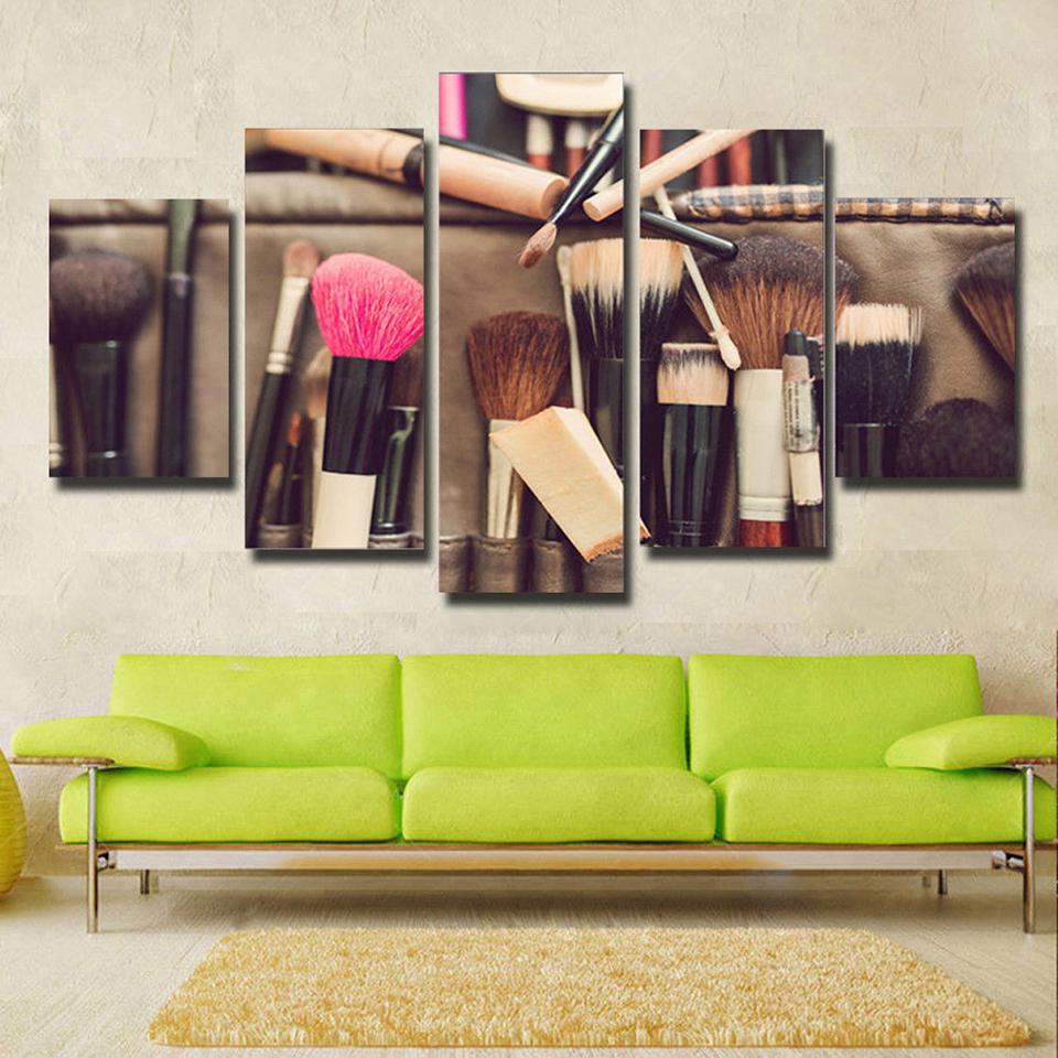 Makeup Brush – Beauty Salon Canvas Wall Art
