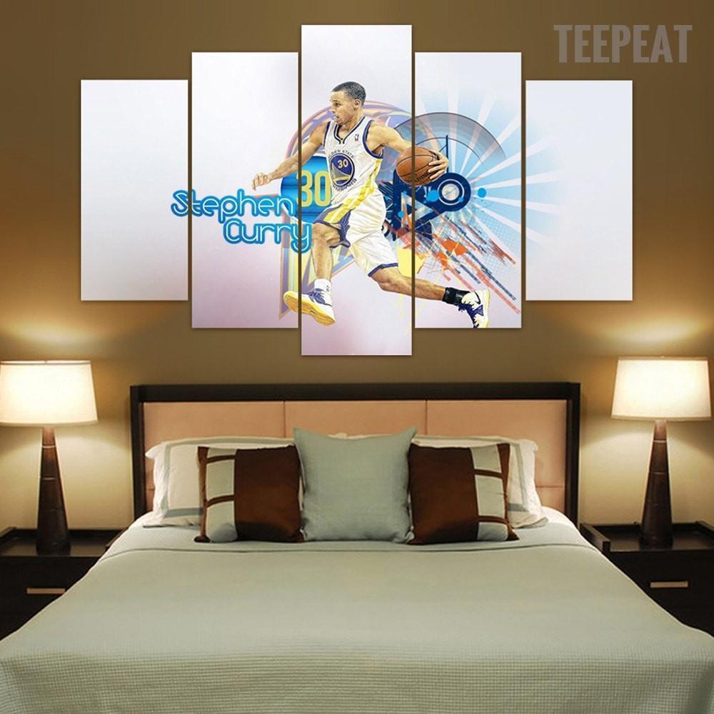 Making It Look Easy Steph Curry – Sport Canvas Wall Art