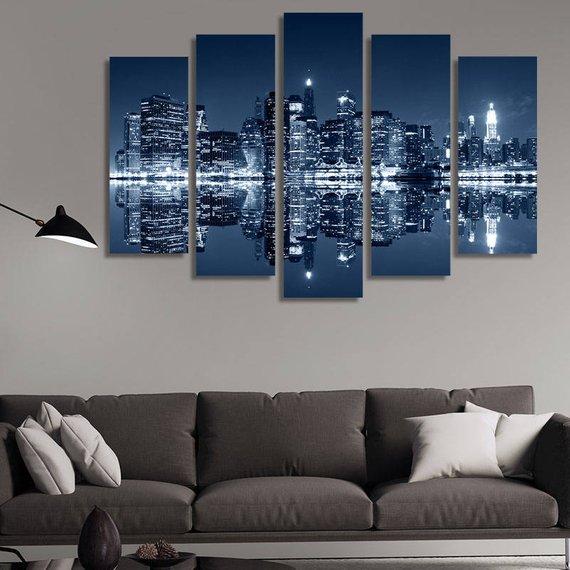 Manhattan New York City – Nature Canvas Wall Art