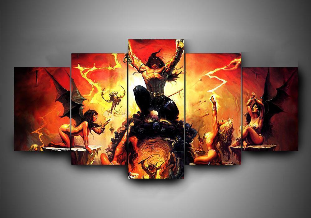 Manowar – Music Canvas Wall Art