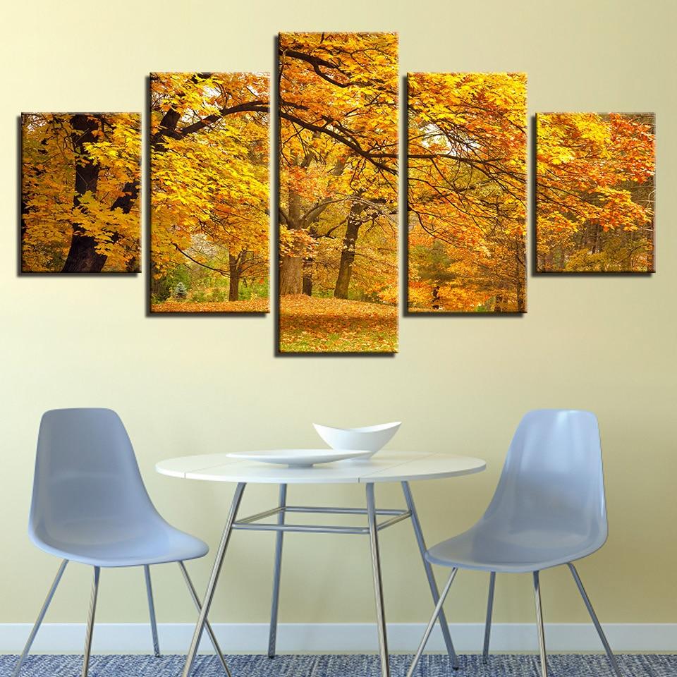 Maple Forest 3 – Nature Canvas Wall Art