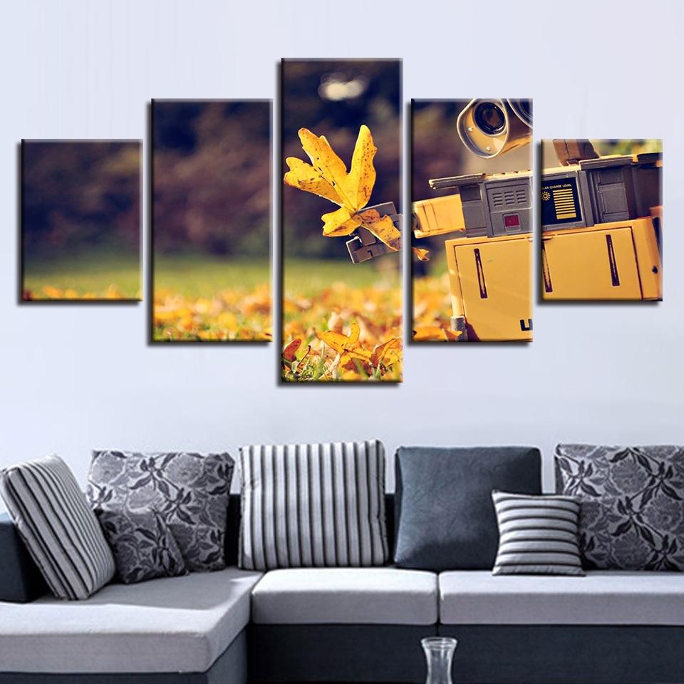 Maple Leaf And Camera Still Life – Nature Canvas Wall Art