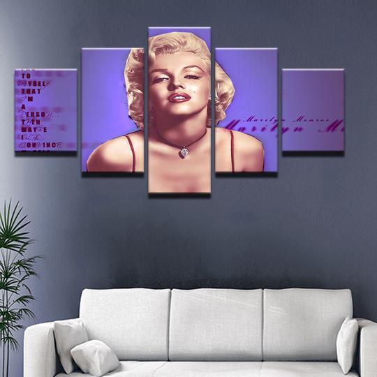 Marilyn Monroe 09 – Famous Person Canvas Wall Art