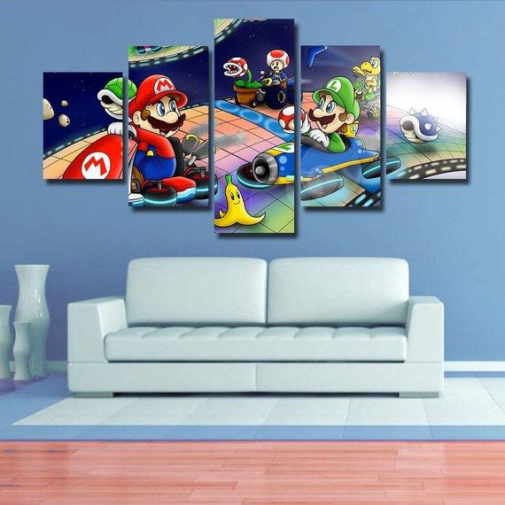 Mario Kart – Gaming Canvas Wall Art