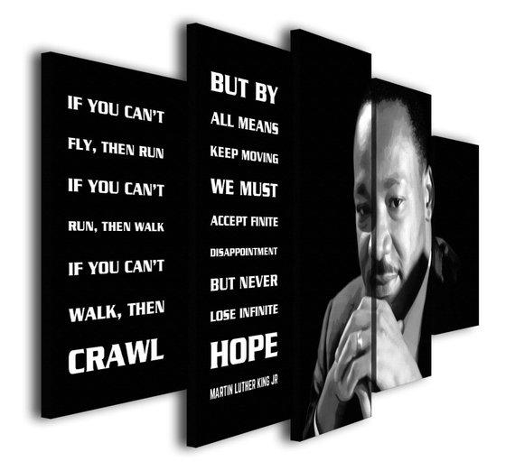 Martin Luther King Jr – Famous Person Canvas Wall Art