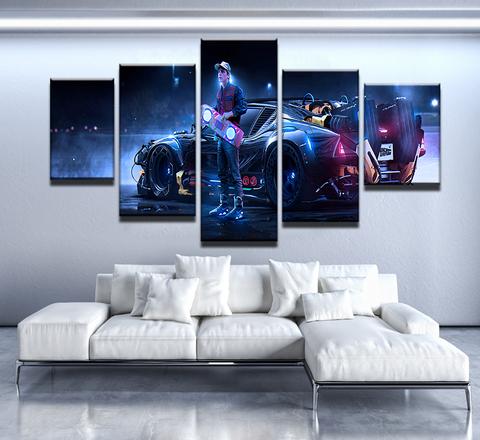 Marty 2050 Mcfly – Movie Canvas Wall Art