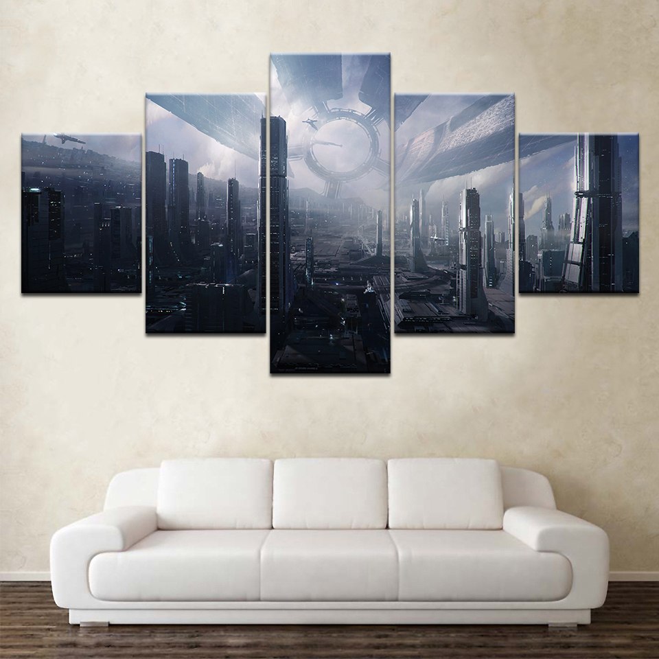 Mass Effect The Citadel Gaming Canvas Wall Art