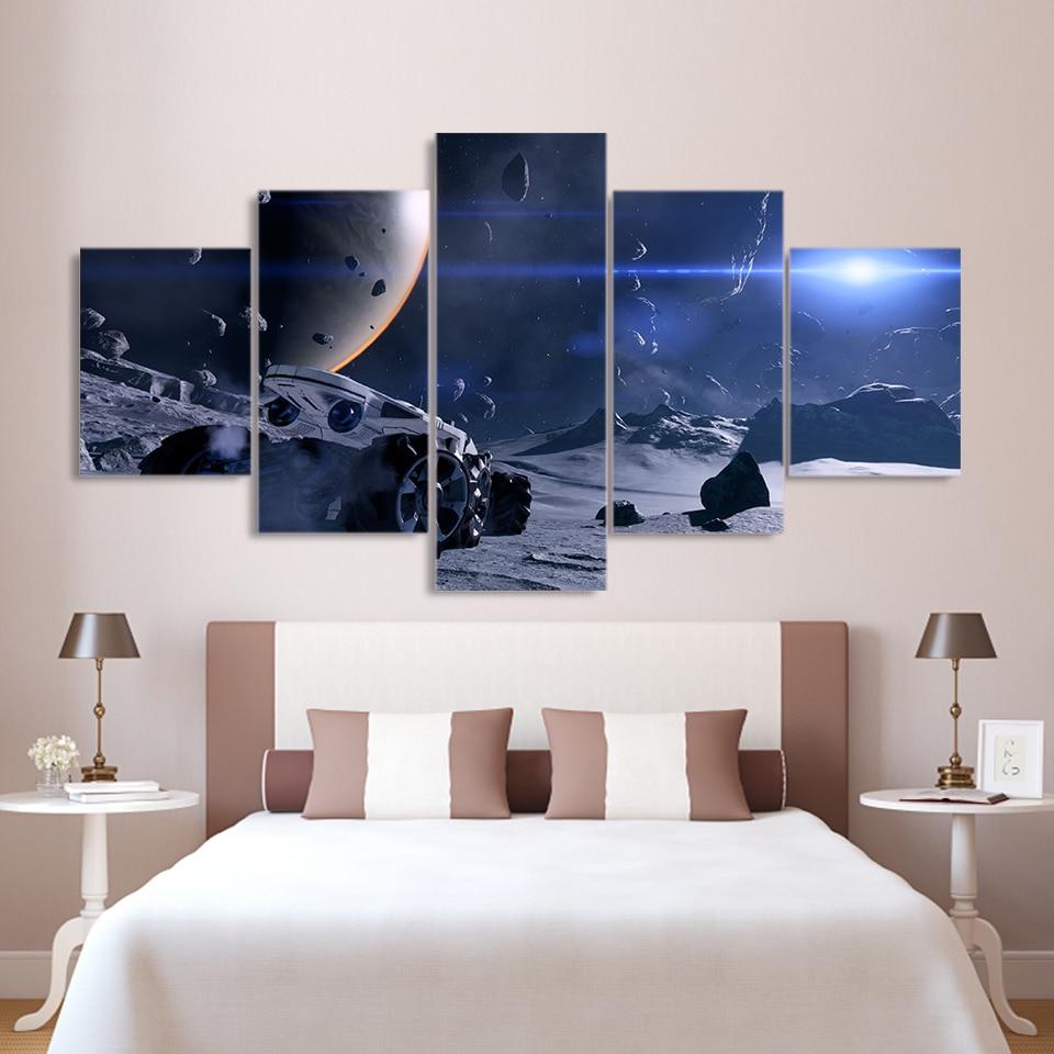 Mass Effect War Chariot – Gaming Canvas Wall Art