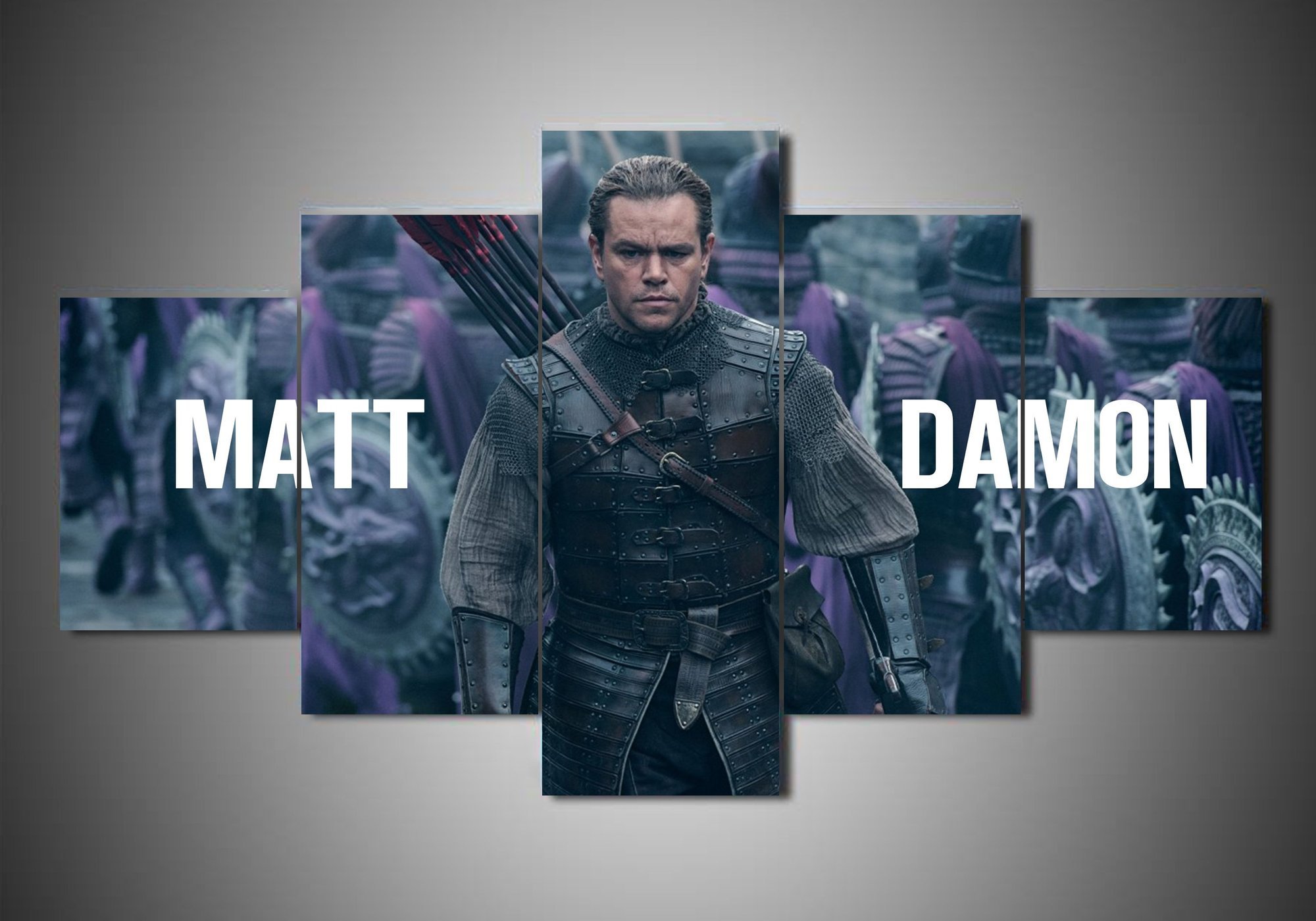 Matt Damon 1 – Famous Person Canvas Wall Art