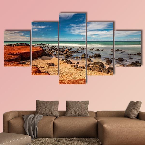 Maui Red Dirt At Baby Beach – Nature Canvas Wall Art