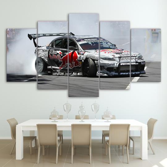 Mazda Rx8 Drift Car – Automative Canvas Wall Art