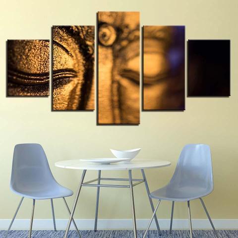 Meditate With Buddha – Religion Canvas Wall Art