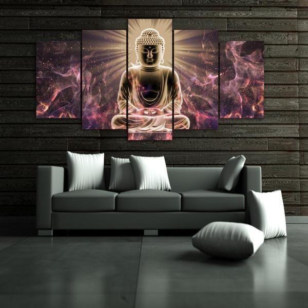 Meditating Buddha – Religion Canvas Wall Art
