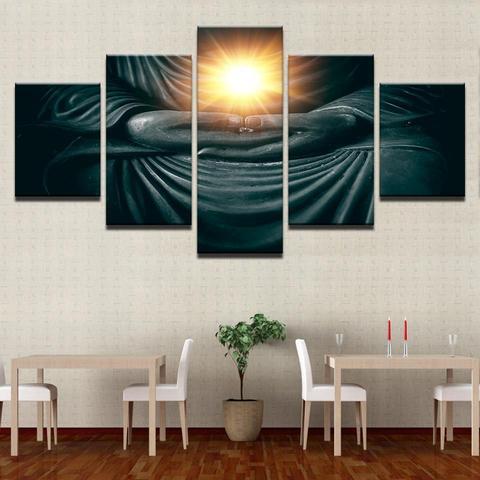 Meditation Power – Religion Canvas Wall Art