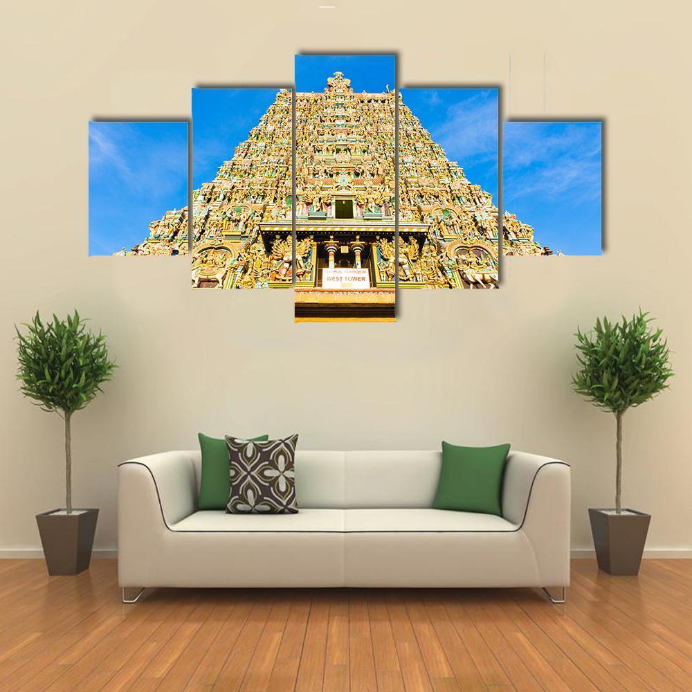 Meenakshi Amman Temple In India – Nature Canvas Wall Art