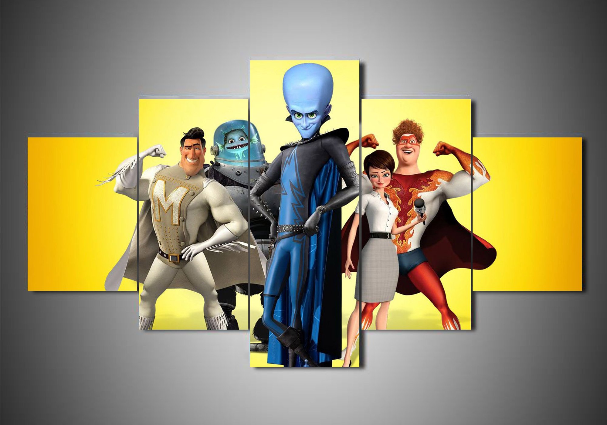 Megamind 2 – Catroon Canvas Wall Art