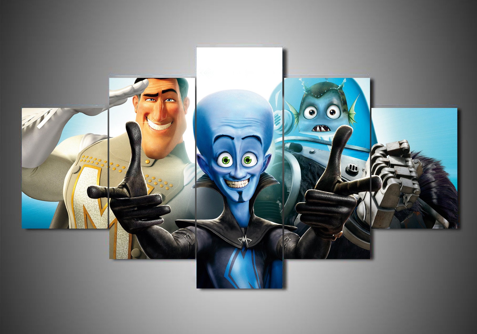 Megamind – Catroon Canvas Wall Art