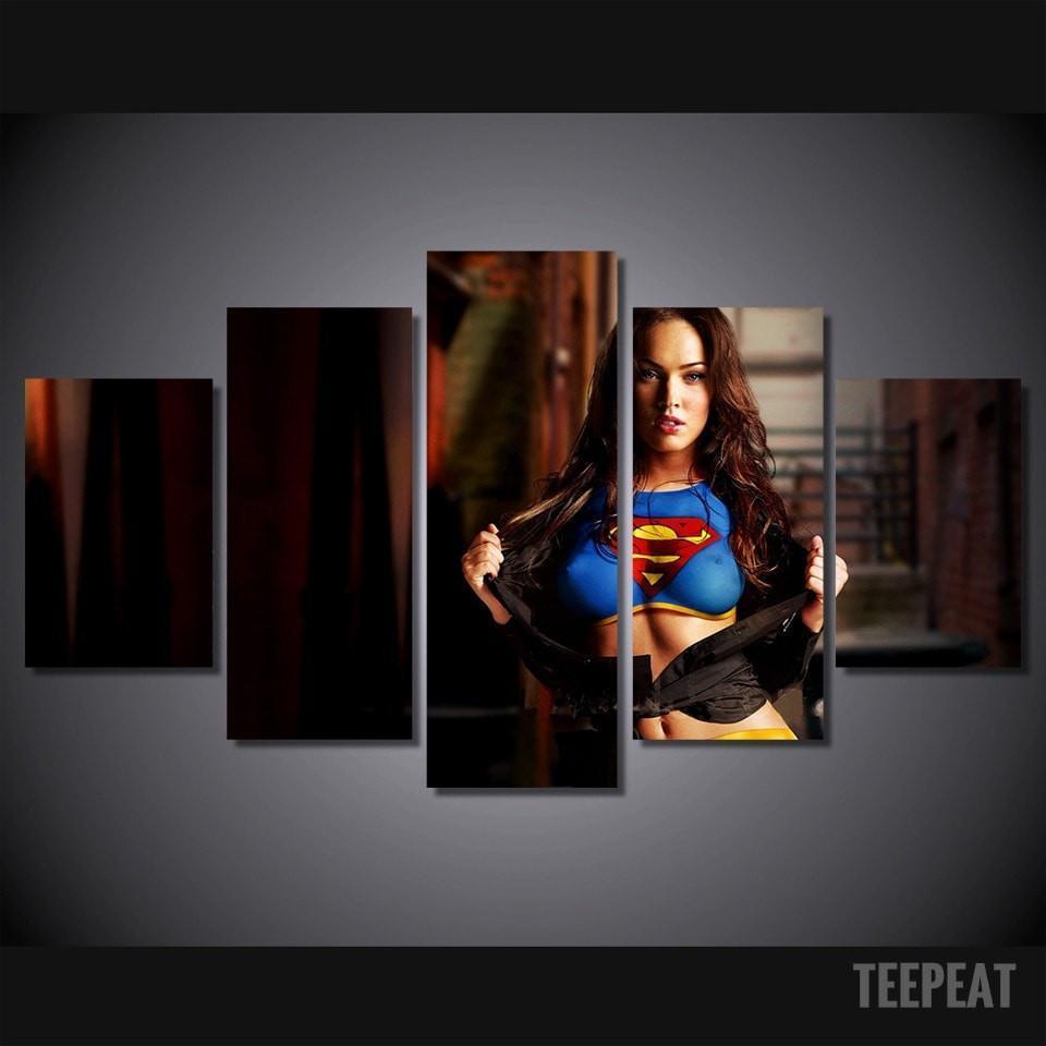Megan’S A Fan – Famous Person Canvas Wall Art