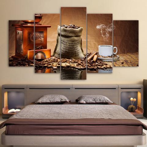 Mellow Coffee Beans – Nature Canvas Wall Art